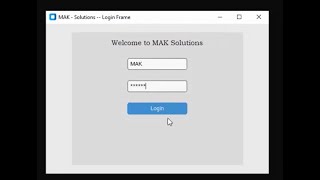 Build A Modern Python GUI Login Frame  Step by Step Tutorial [upl. by Arayt]