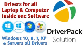 How to download and install drivers for all Laptop and Computer  How to use Driver Pack Solution [upl. by Laucsap]