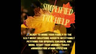 Family Immigration Petitions for Spouses and Children  Trusted Help by Merit Solutions [upl. by Cohin]