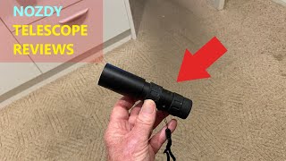 Nozdy Telescope reviews Is Nozdy Empire super telephoto zoom monocular telescope legit or scam [upl. by Nnylireg]