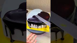 Chocolate hearts ♥️ new cake design beautiful 🤩 shortvideo cake youtube [upl. by Dorwin]