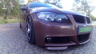 Involucrum  BMW E91 Wrap  Avery Gloss Metallic Brown [upl. by Ahsinac]