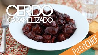 Cerdo caramelizado delicioso  Petitchef [upl. by Daiz971]