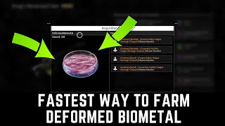 FASTEST WAY TO FARM DEFORMED BIOMETALS  THE FIRST DESCENDANT [upl. by Arras]