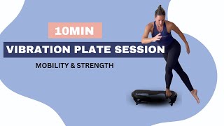 10MIN VIBRATION PLATE WORKOUT [upl. by Aisan365]