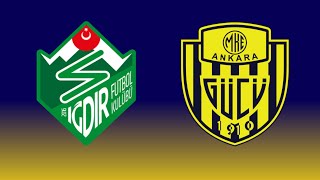 CANLI YAYIN  IĞDIR FK  MKE ANKARAGÜCÜ MAÇ SONU [upl. by Eclud]