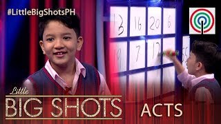 Little Big Shots Philippines Joshua  7yearold Number Master [upl. by Wilone]