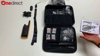 Motorola T82 Extreme portofoon  Quad pack unboxing [upl. by Vanhomrigh]