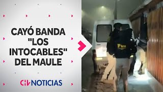 DETIENEN A LOS INTOCABLES peligrosa banda del Maule dedicadas al tráfico de drogas y robos [upl. by Kafka272]