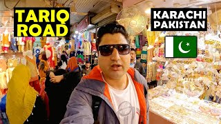 Tariq Road Karachi  Local Markets in Karachi Pakistan [upl. by Zorine]