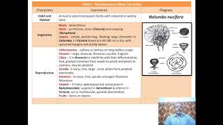 Dicot Families Part 1A Polypetalae Thalamiflorae [upl. by Ynner]