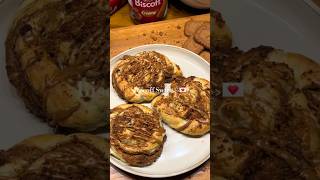 Biscoff swirls recipe biscoff baking shortvideo foodrecipe [upl. by Ellehsram]