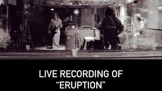 “Eruption” Take 1 Live Studio 1 Unmixed  Van Halen 1977 Sunset Sound [upl. by Ahsote]