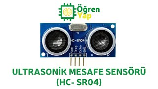 Arduino ile Ultrasonik Mesafe Sensörü Kullanımı HCSR04 [upl. by Krm]