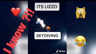 No  It’s Lizzo Skydiving 🪂 [upl. by Atinuj]