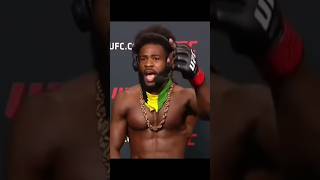 Aljamain Sterling with a horrific threat gross ufc [upl. by Ettelorahc]