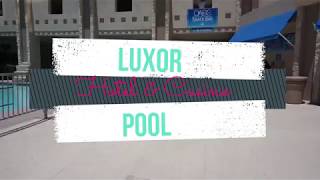 Pool At The Luxor Hotel amp Casino [upl. by Fennie]