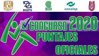 PUNTAJES COMIPEMS 2020 OFICIALES [upl. by Idzik]