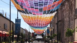 Así esta quedando la CALLE CARRANZA a DOS DÍAS de FERIA DE SAN MARCOS 2024 Aguascalientes [upl. by Nosilla]