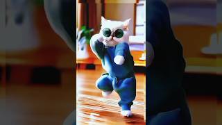 Cat Love dance part 21shorts cat dance [upl. by Rosenblum]