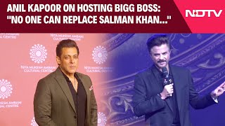 Bigg Boss  Anil Kapoor On Hosting Bigg Boss OTT 3 quotNo One Can Replace Salman Khanquot [upl. by Wendi]