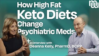 How a Keto Diet Impacts Psychiatric Meds Insights from Metabolic Psychiatry with Dr Deanna Kelly [upl. by Champagne427]