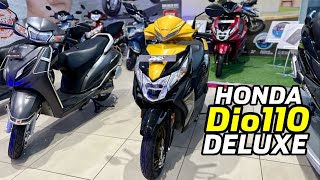 2024 Honda Dio Review Video  2024 Honda Dio 110 Deluxe Price  Mileage  Colours  Variants [upl. by Lenee]