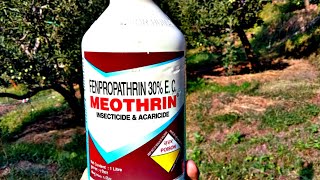 meothrin insecticide amp acaricide  fenpropathrin 30 ec  sumitomo chemicals [upl. by Asiuqram399]