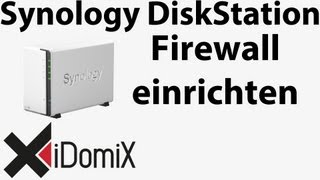 Synology DiskStation Firewall aktivieren Ports freigeben Sicherheit enorm erhöhen [upl. by Eeuqram]