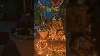 Karthikamasam Tulasamma pooja🌹karthikaa deepalu🌹pravachanalu devotionalvideo shankurangoli🌹😍 [upl. by Amoakuh]