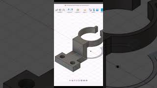 3D Printing  Backup Camera Mount PETG [upl. by Redd]