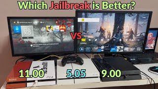 Fastest PS4 Jailbreak 110 vs 900 vs 505 Firmware  GoldHen Speed Test [upl. by Malinda]