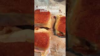 The Ultimate Honey Turkey Slider Recipe lunch foodie [upl. by Othilie]