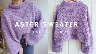 🌸 SWETER ASTER NA SZYDEŁKU  MIGAIA 🌸 [upl. by Aved]