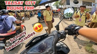 Crowded city yamaha aerox 155 motovlog Philippines  Nepali in Philippines [upl. by Chelsie108]