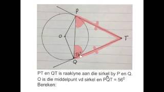 Euklidiese meetkunde sirkels 1 wiskdou [upl. by Tunk]