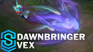 Dawnbringer Vex Skin Spotlight  PreRelease  League of Legends [upl. by Arymas191]