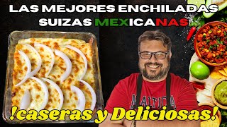 Enchiladas Suizas Mexicanas Paso a Paso Deliciosas [upl. by Blain]