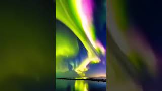 Incredible display of Northern Lights while Camping shorts camping northernlights [upl. by Litt]