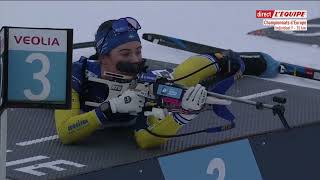 BIATHLON 2024 INDIVIDUEL FEMMES CHAMPIONNATS DEUROPE BREZNOOSRBLIE 2024 [upl. by Wagoner]