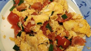 Eggs and Tomatoes my version foryou food healthy healthyfood [upl. by Tibold]