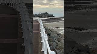 View of St Aubin’s Bay Jersey 28 November 2024 [upl. by Ateloj]