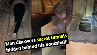 Man discovers secret underground passageways under home [upl. by Sybyl619]