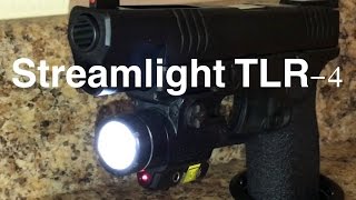 ✅Best Gun Laser Light Combo for Pistol Shotgun AR15 by StreamLight Model TLR4 Tactical Review [upl. by Rodrich401]