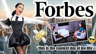 My Forbes Interview in New York City [upl. by Nylhtac533]