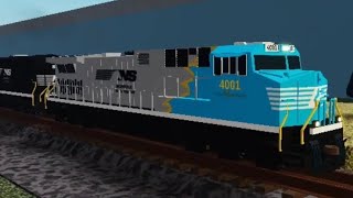 NS S24 with NS 4001 Leading at RSR Reimagined in Roblox [upl. by Aicire]