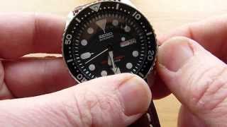 SEIKO SKX007J DIVERS 200m Watch  REVIEW [upl. by Alva397]