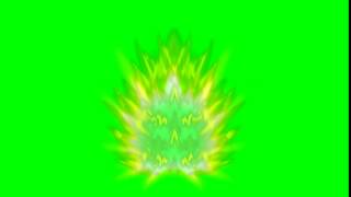 DBZ Super Saiyan Aura Green Screen Effect CREDIT TO JMKREBS30 [upl. by Loralee332]