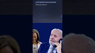 LULA APOIA KAMAL lula lulapresidente kamalaharris trump brasil usa [upl. by Ais]