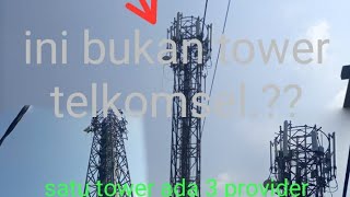 Apa tower ini milik Telkomsel Cara mengenali tower BTS siapa pemiliknya [upl. by Rebeh]